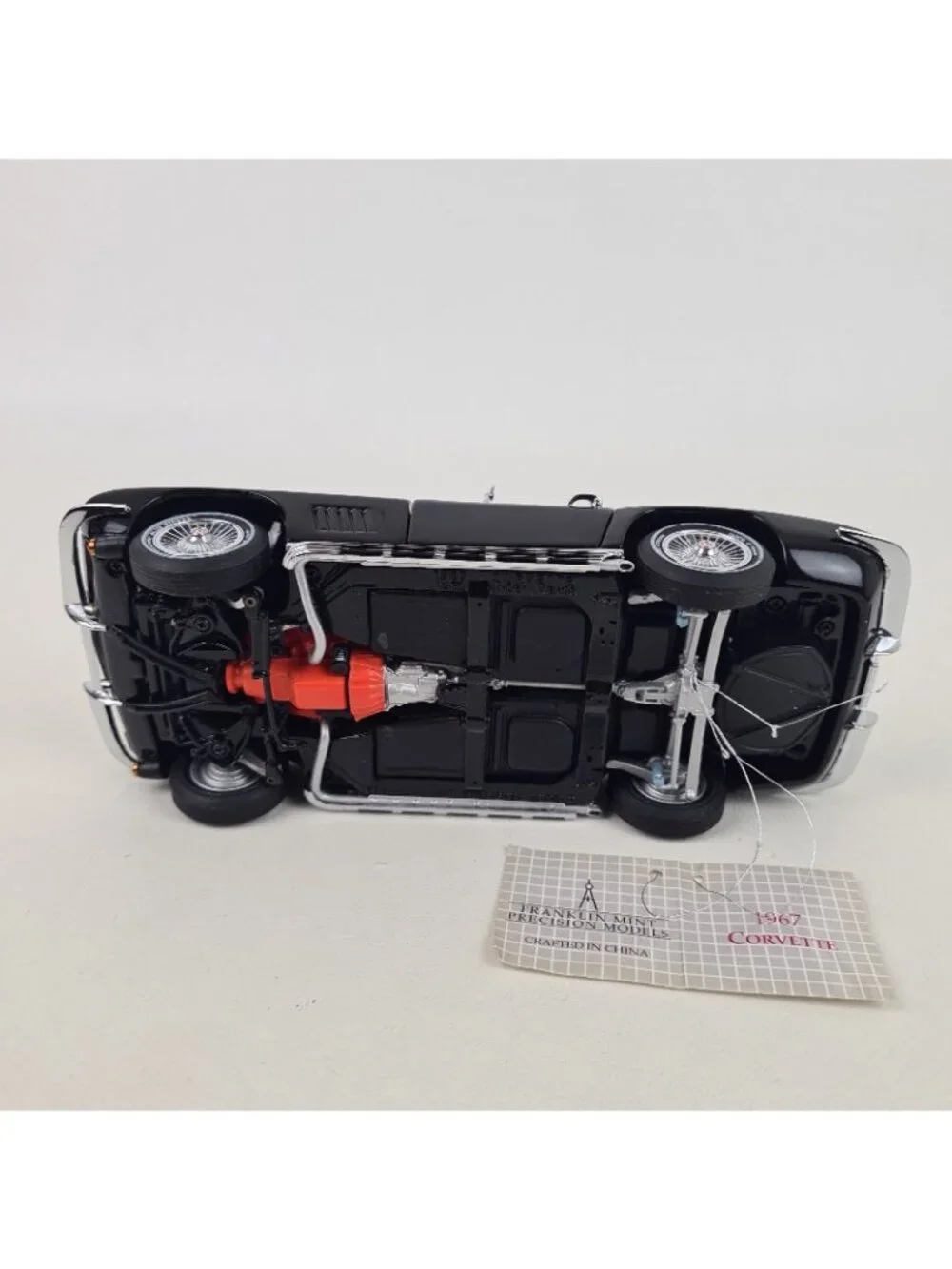 Franklin Mint Precicion 1967 Chevrolet Corvette 427 Black DieCast B11UL65